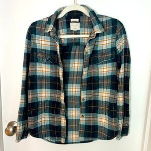 American Eagle Classic Fit Plaid Shirt Small